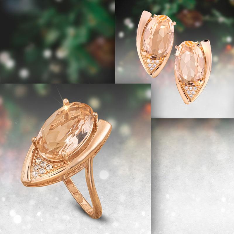 Marco Polo Ring & Earrings